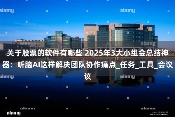 关于股票的软件有哪些 2025年3大小组会总结神器：听脑AI这样解决团队协作痛点_任务_工具_会议